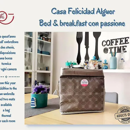 Bed & Breakfast Casa Felicidad Alghero